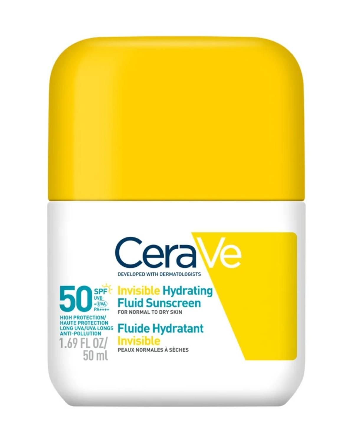 Crème solaire CeraVe pour peaux sèches