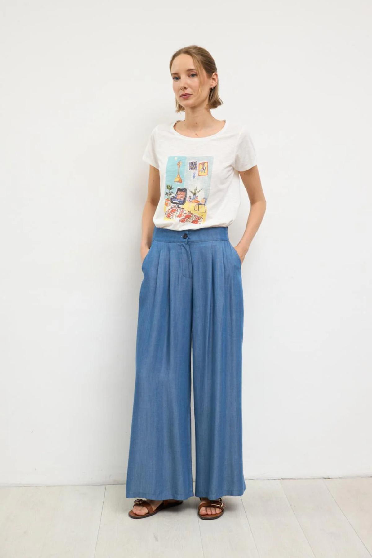 Pantalon fluide