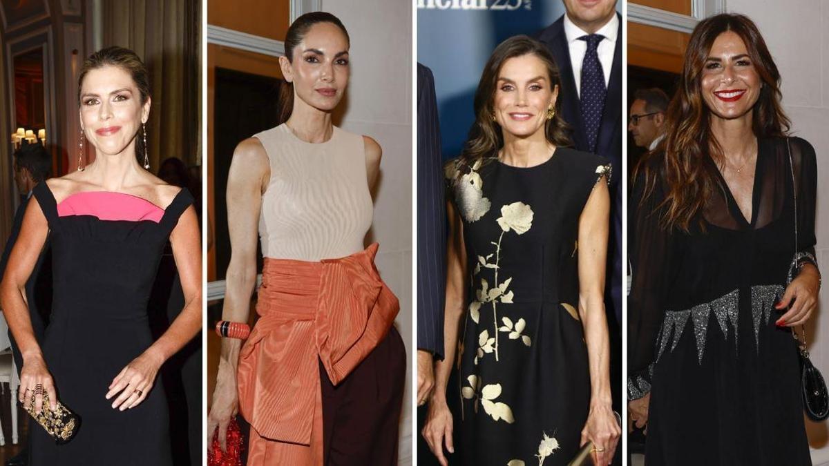 Los looks de Manuela Villena, Eugenia Silva y Nuria Roca para su cita con la reina Letizia en Madrid