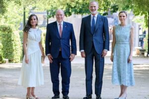 Duel de style entre la reine Letizia et Charlène de Monaco à Madrid : de l'élégance estivale et beaucoup de complicité