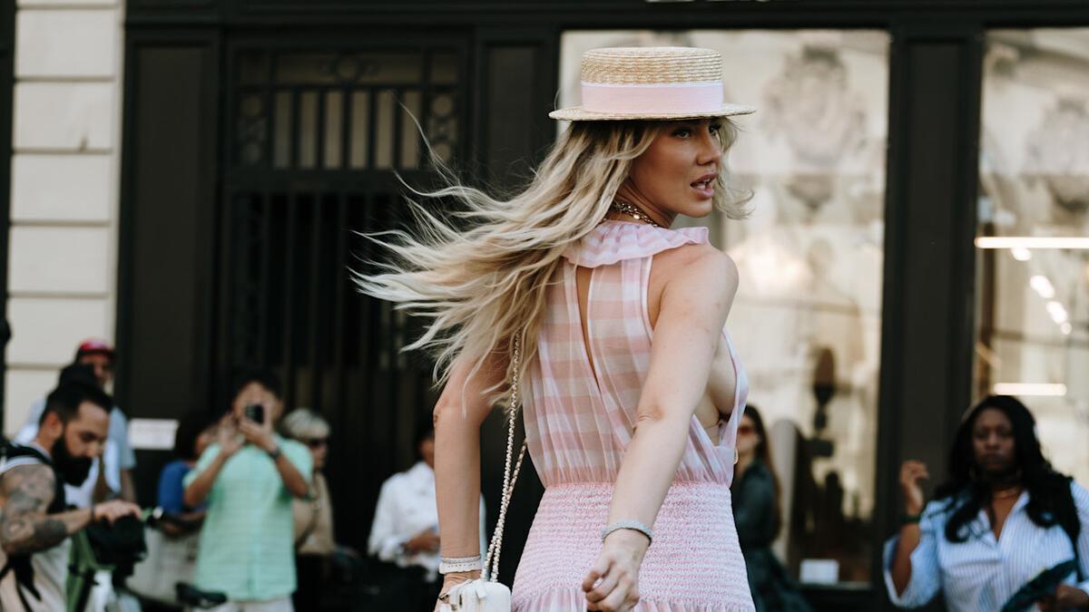 El vestido de rayas pura tendencia en primavera-verano 2026