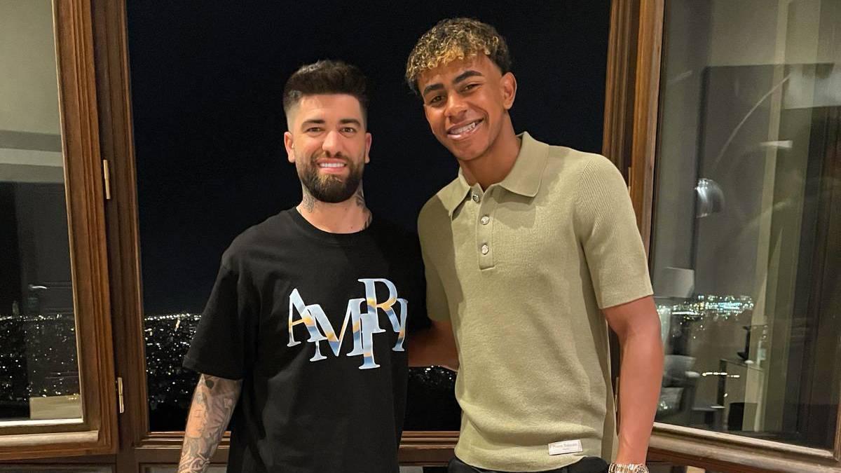 Raúl Sanromá, peluquero de Lamine Yamal y otros jugadores de la Selección
