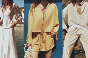 On dirait qu'elles viennent de Zara, mais elles viennent de Lefties : 5 tenues unicolores qui sont d'une pure élégance et qui conviennent parfaitement aux looks de plage