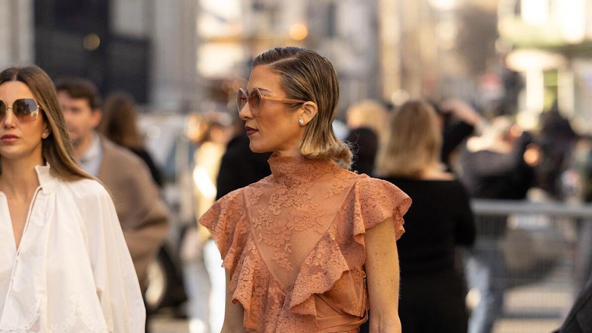 Total look marrón muy elegante y fresquito ideal para el verano