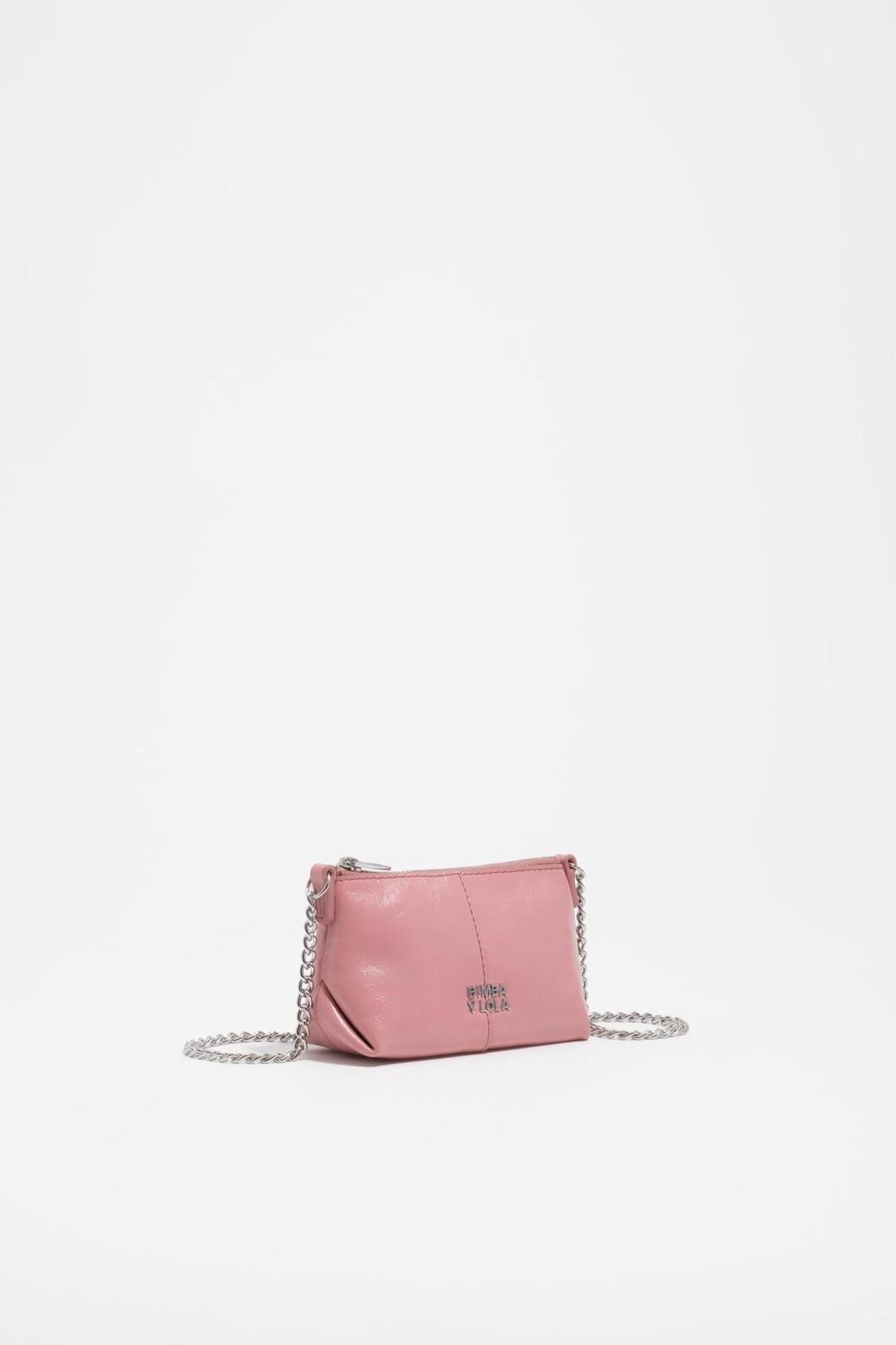Sac bandoulière rose