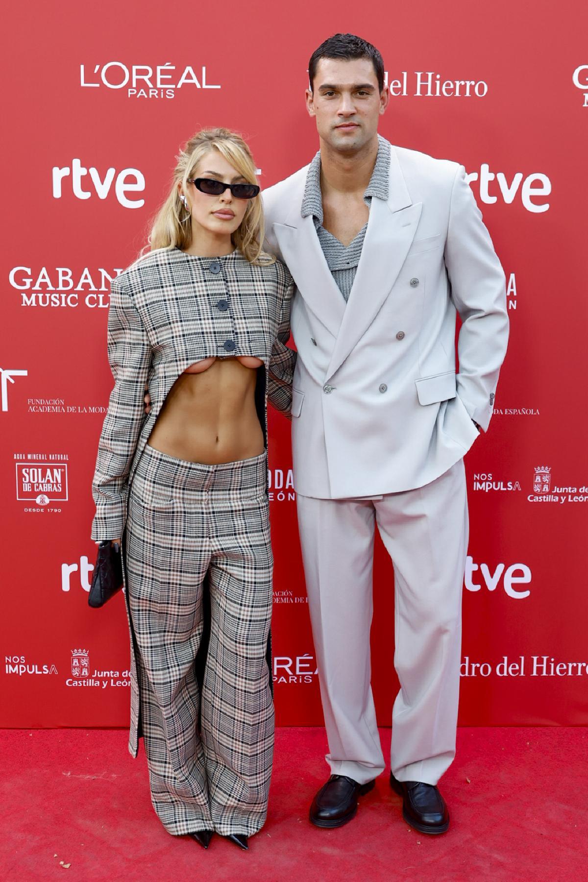Jessica Goicoechea et Manu Moreno aux Oscars de la Mode Espagnole 2026