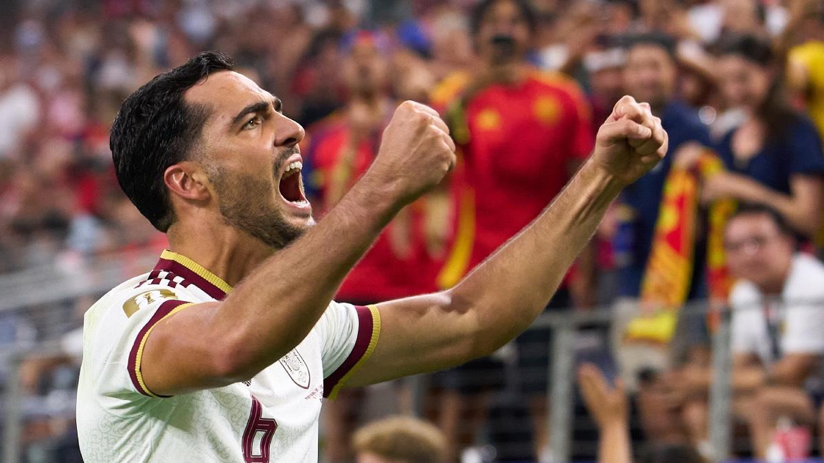 Mikel Merino (30 ans), sur le ballon du but vainqueur de l'Espagne contre le Portugal : "Je le mettrai avec celui de l'Euro. C'est un souvenir qui restera toute une vie"