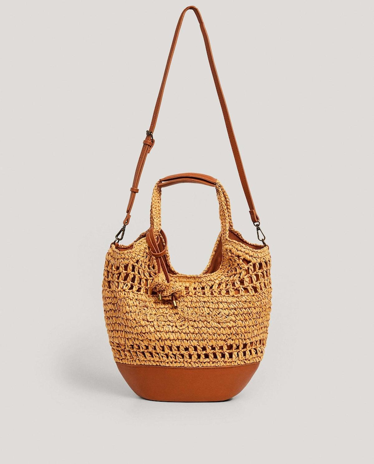 Sac cabas en raphia