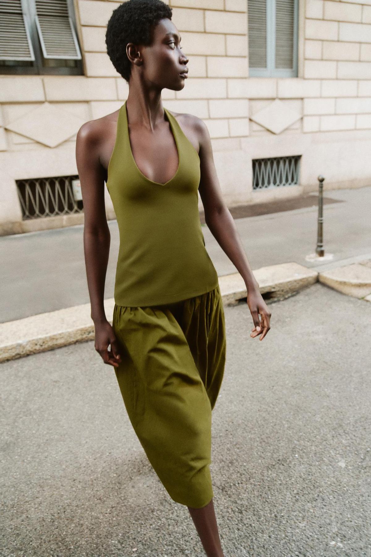 Robe bustier avec jupe ballon
