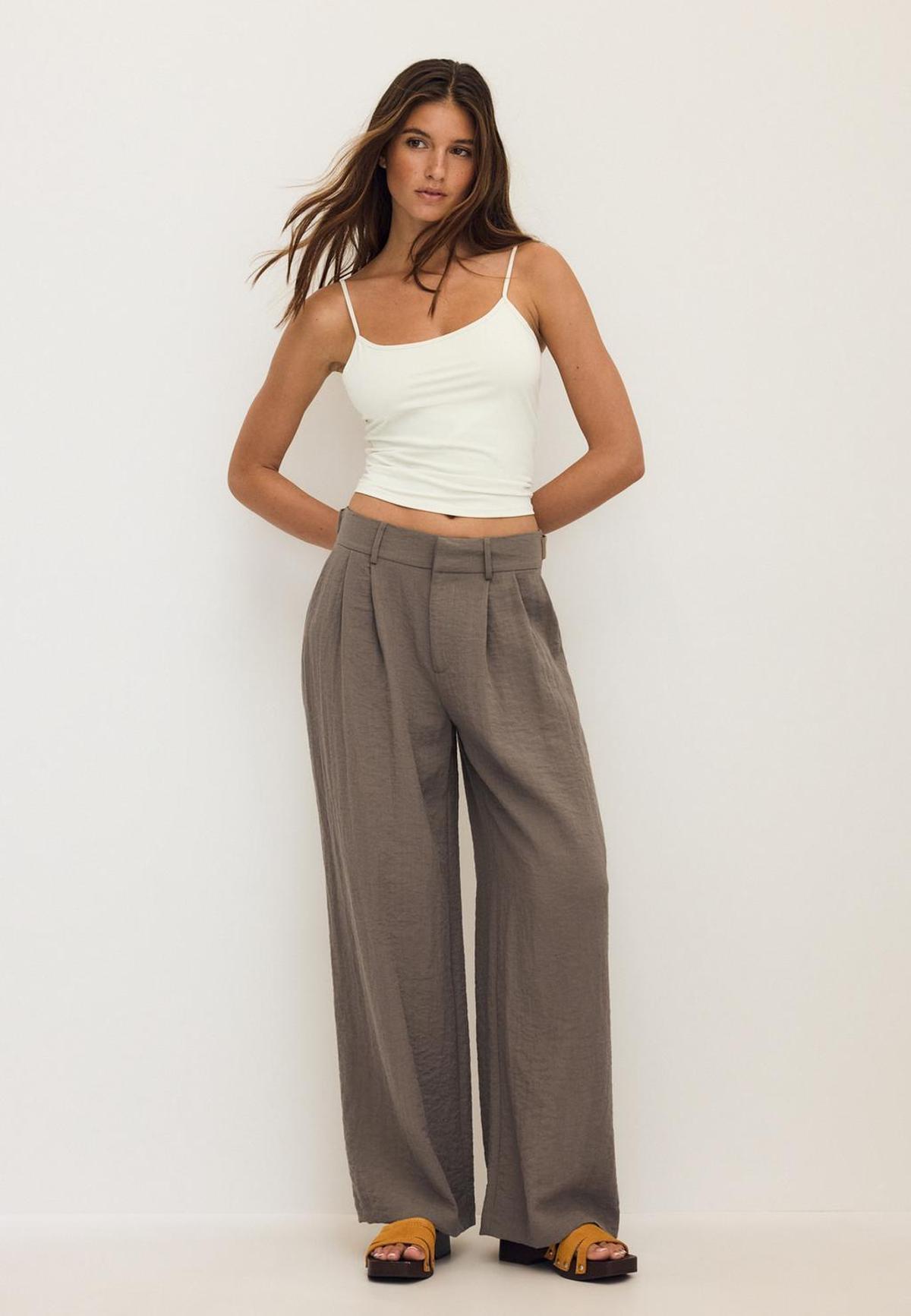Pantalon large réglable