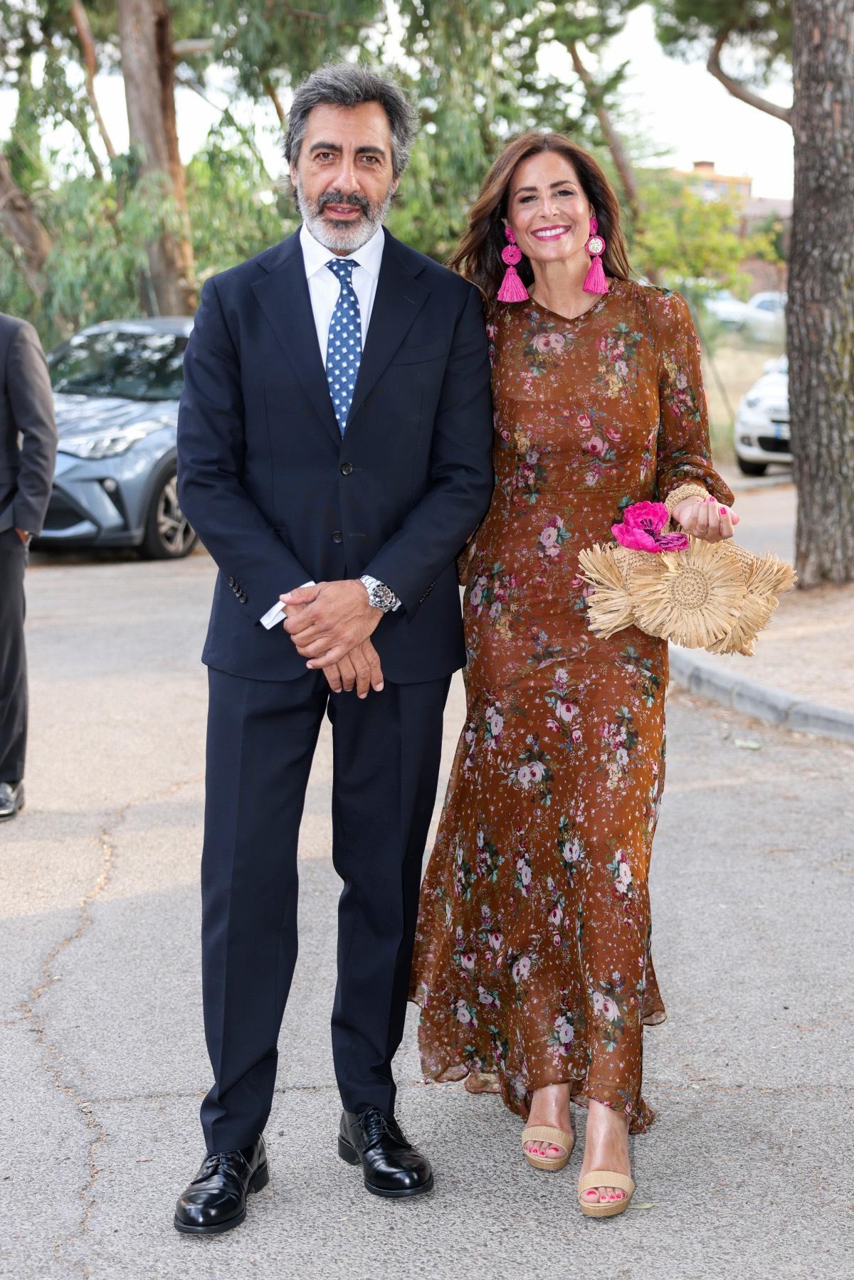 Le look invité de Nuria Roca pour le mariage d'un ami