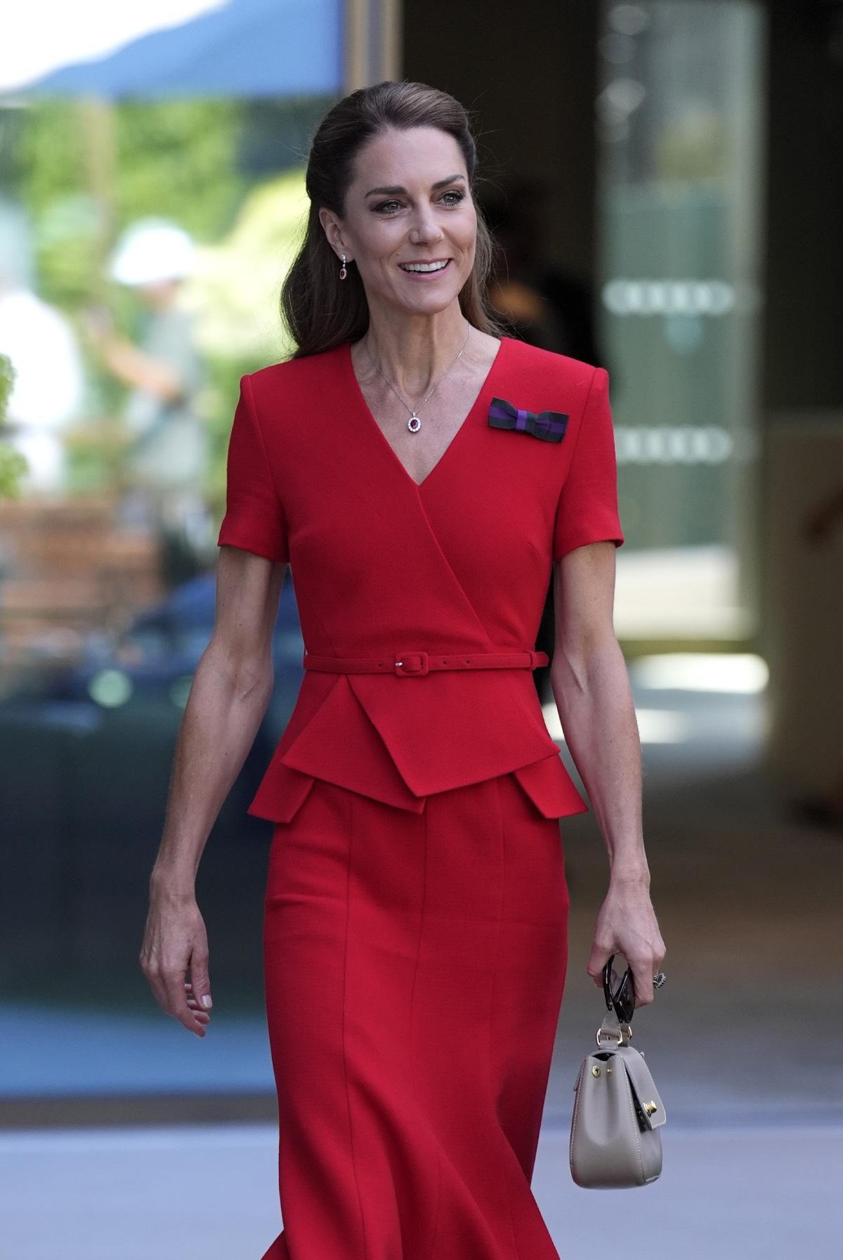 Kate Middleton en finale féminine de Wimbledon