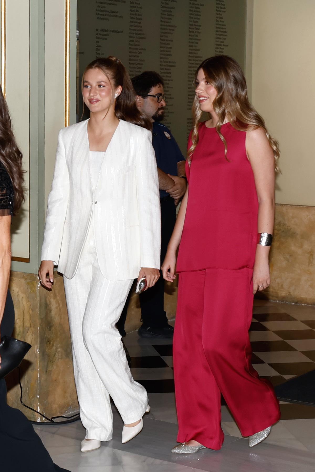 La princesse Leonor aux Prix Pricesa de Girona 2026 avec sa sœur Sofía