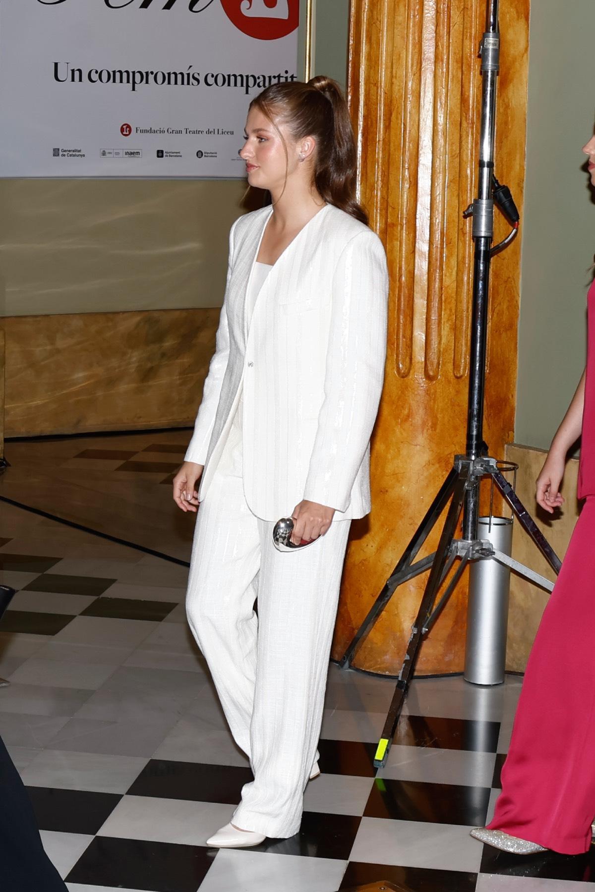 Le regard de la princesse Leonor aux Pricesa Awards à Gérone 2026