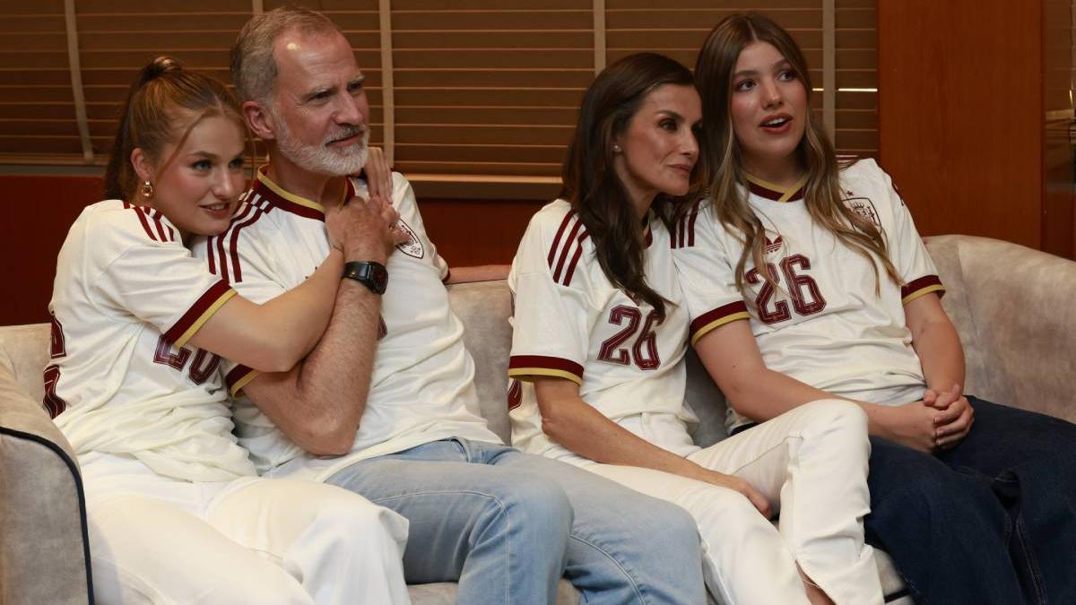 La famille royale célèbre le passage de l'équipe nationale à la finale de la Coupe du Monde : voici comment elle l'a vécu depuis Barcelone