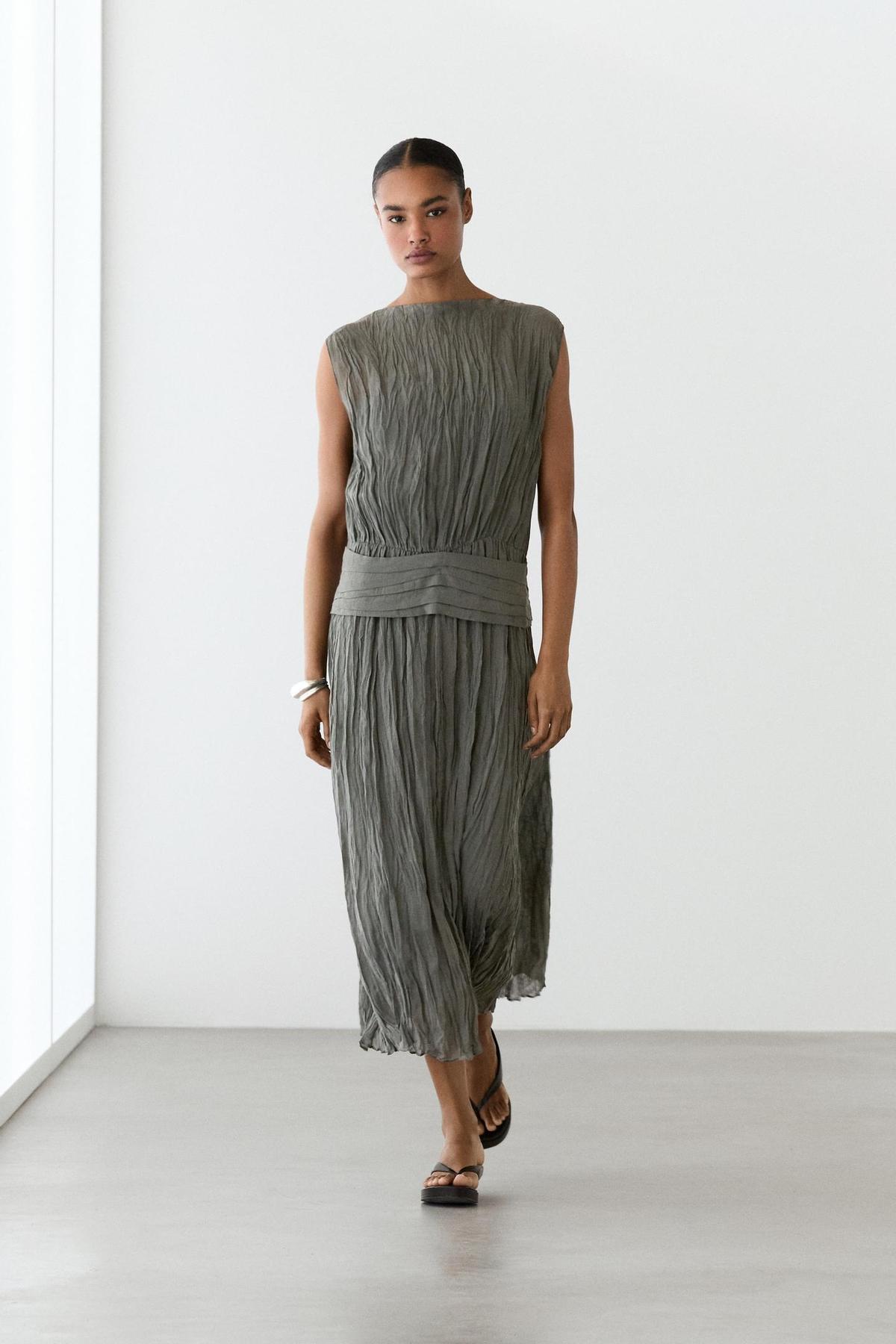 Robe texturée