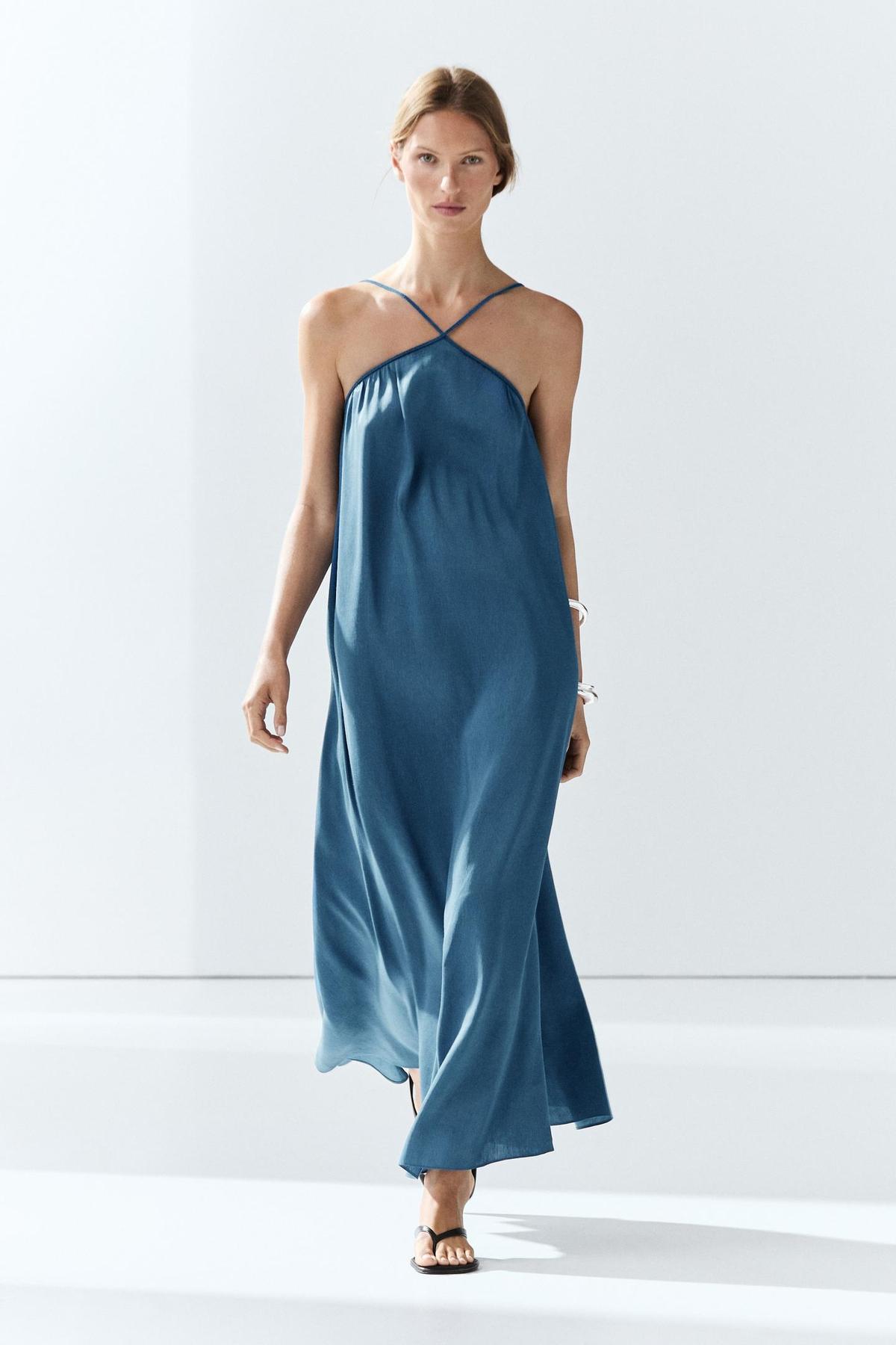 robe bleue