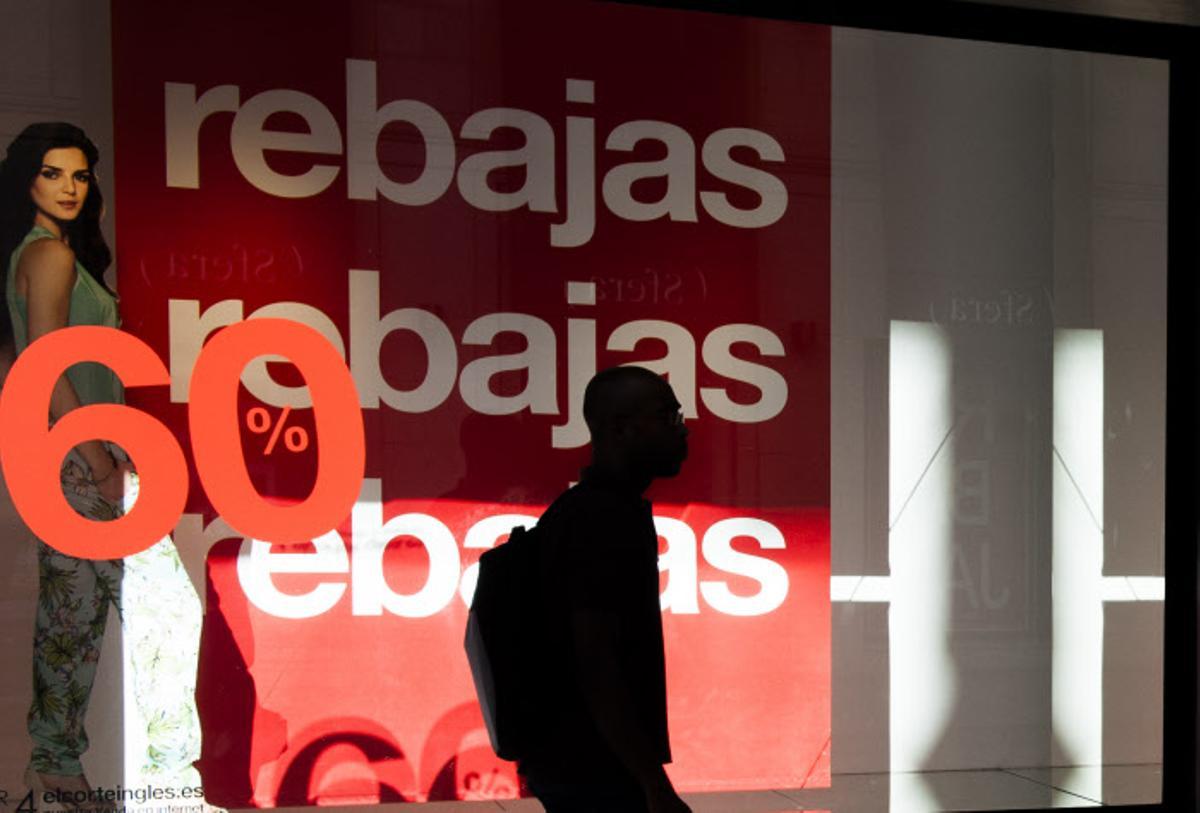 El Corte Inglés en période de soldes