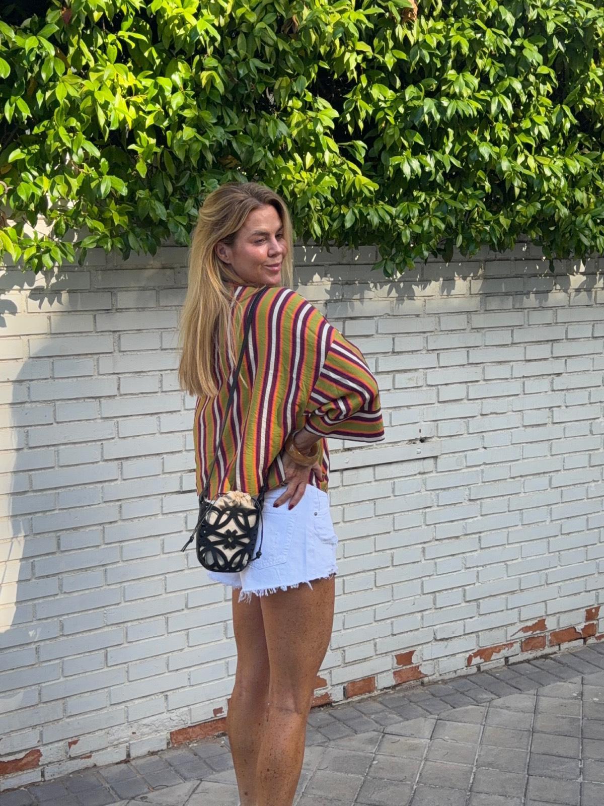 Le look estival d'Amelia Bono