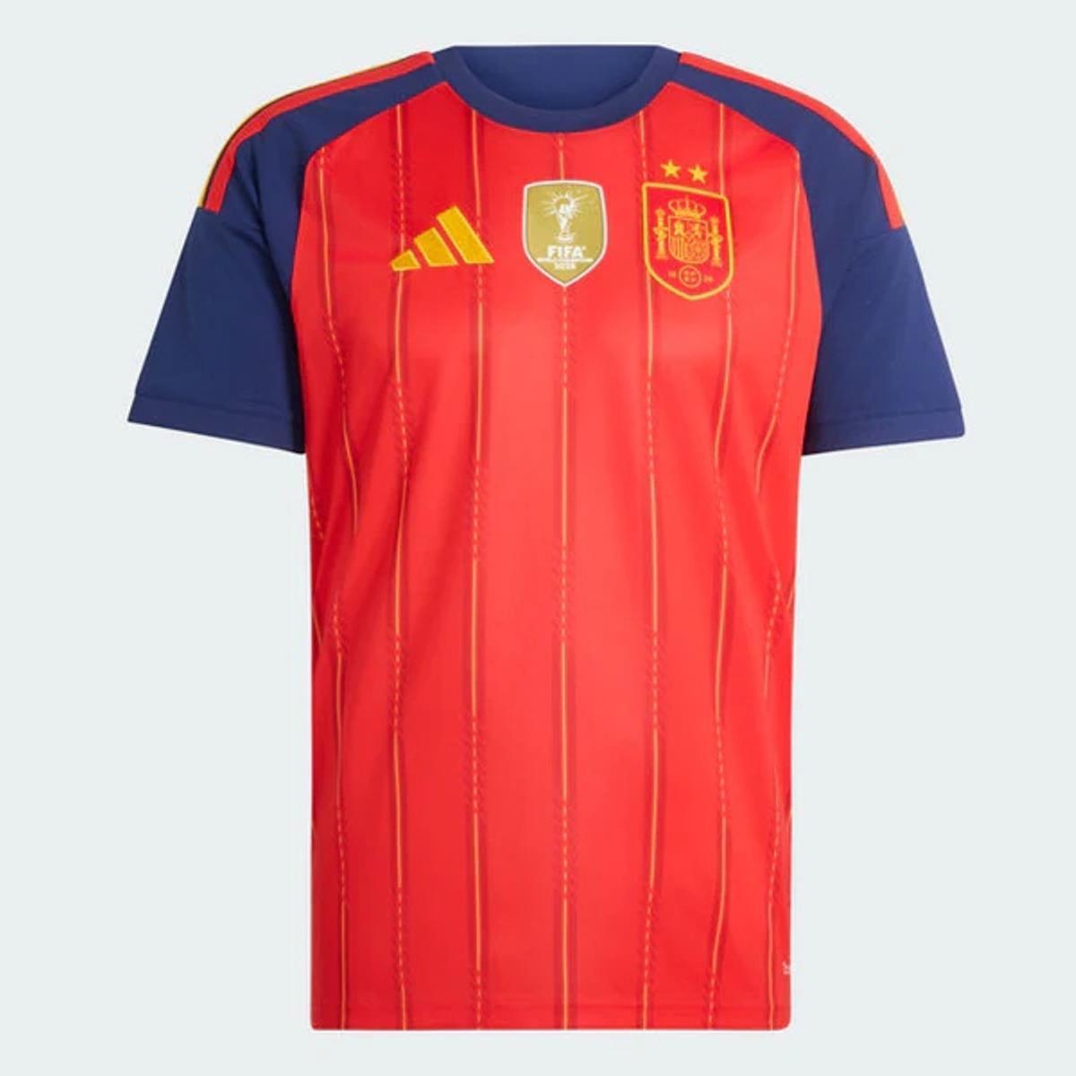 Nouveau t-shirt avec 2 étoiles de l'équipe espagnole