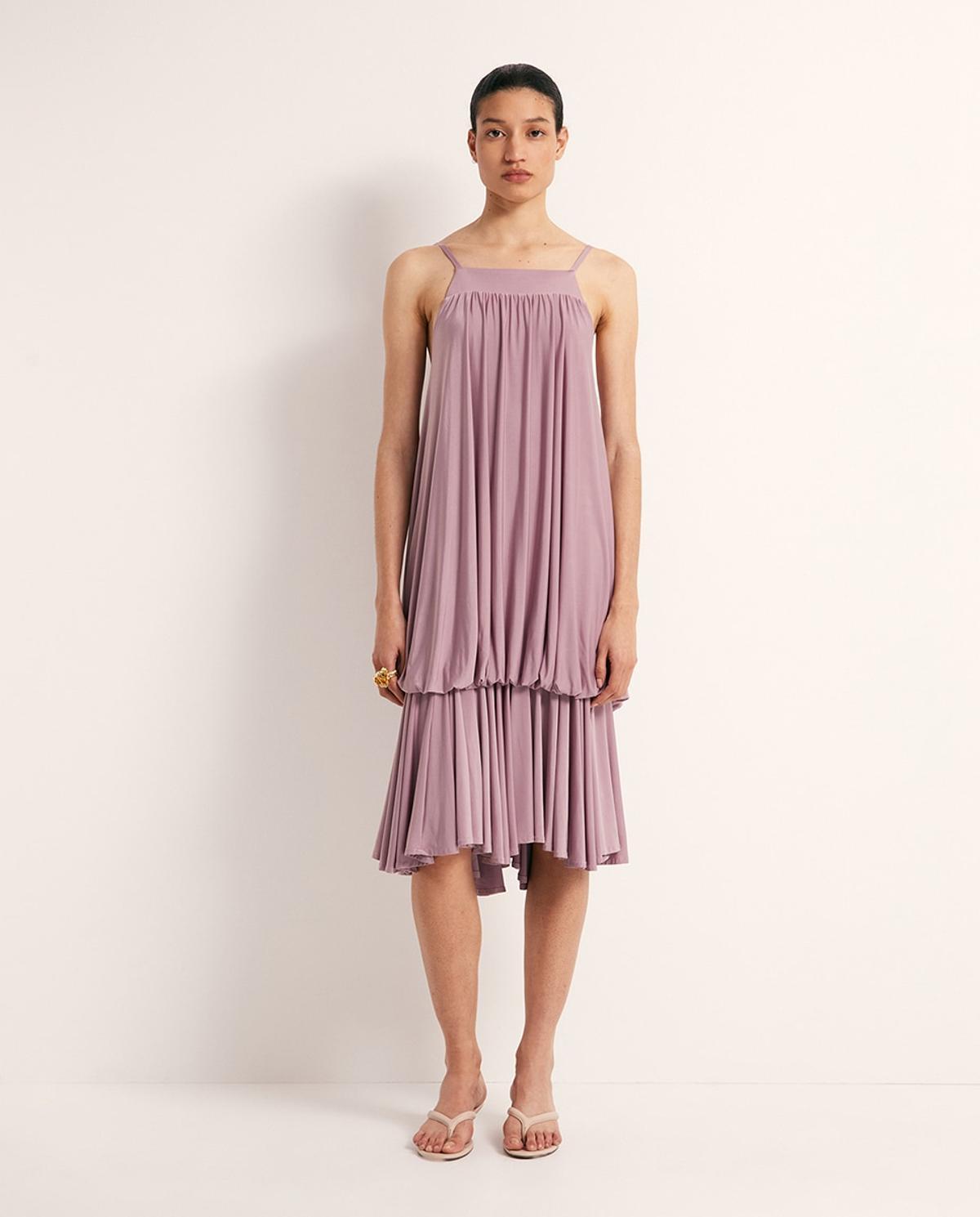 Robe chemisier midi