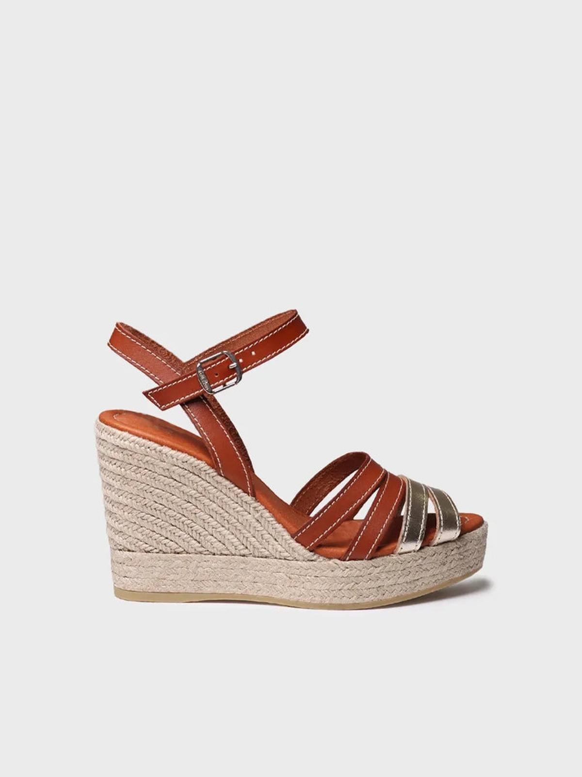 Espadrilles en cuir