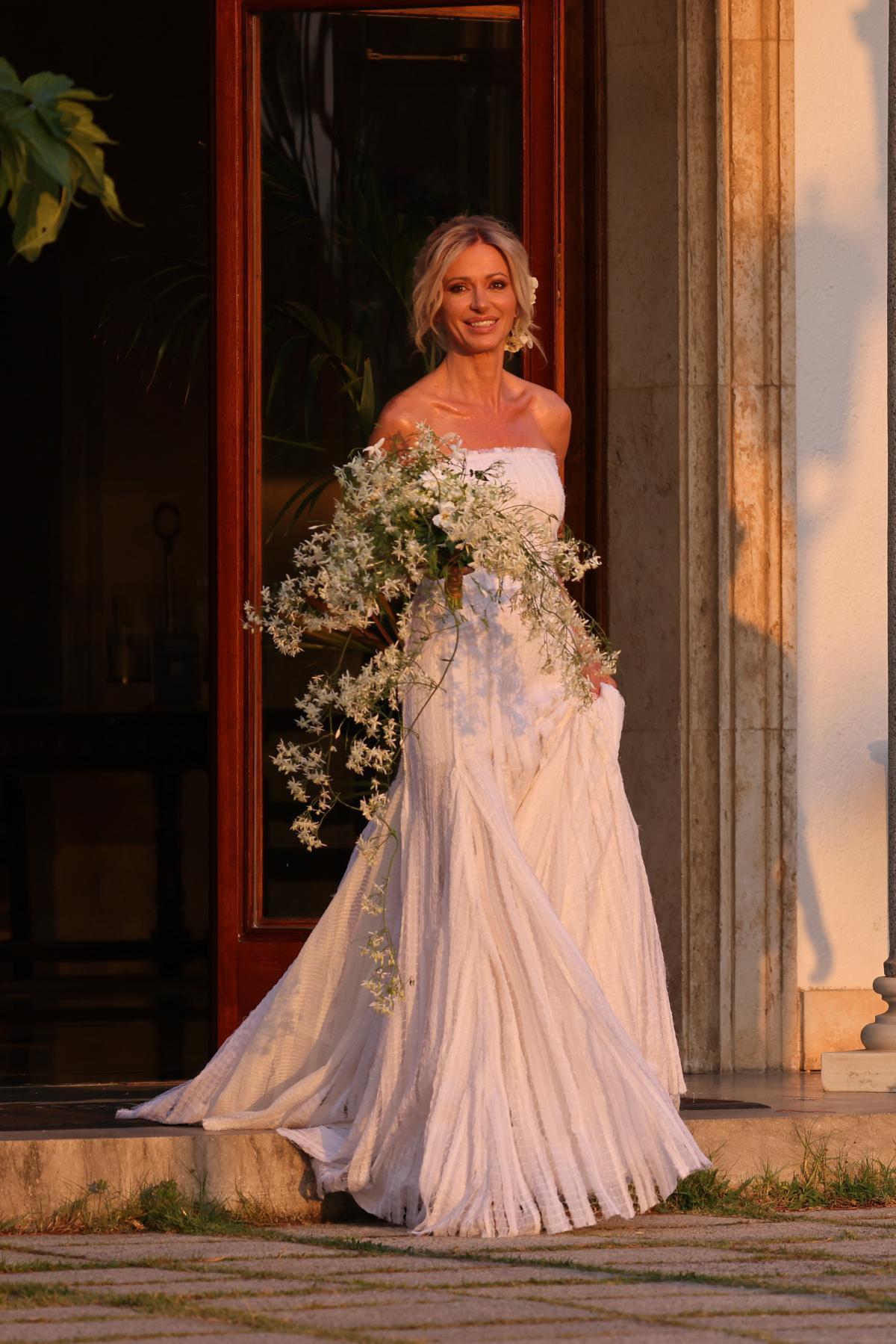 La robe de mariée de Susanna Griso