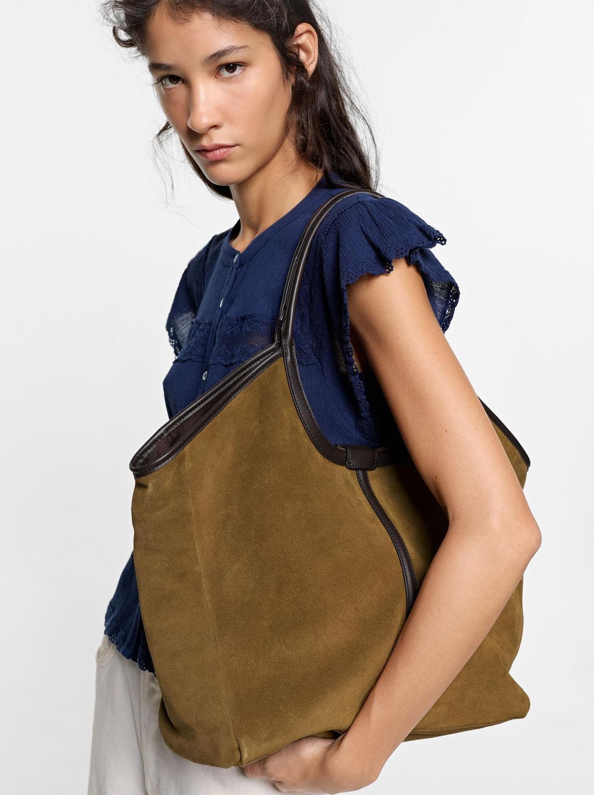 Sac cabas en cuir