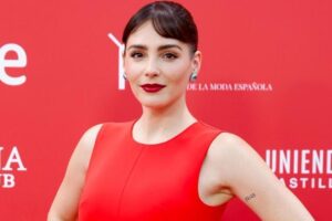Andrea Duro (34 ans) à propos de Baro Lucas : « C'est le créateur de ma robe de mariée. Nous voulons qu'elle ait son identité très marquée, mais aussi mon style »