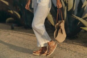 Dernière enchère des ventes Marypaz : des sandales type Birkenstock désormais avec plateforme en raphia XXL pour seulement 18 euros