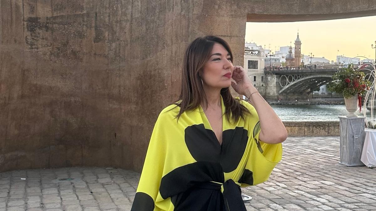 Look de la empresaria Raquel Revuelta en un evento en Sevilla
