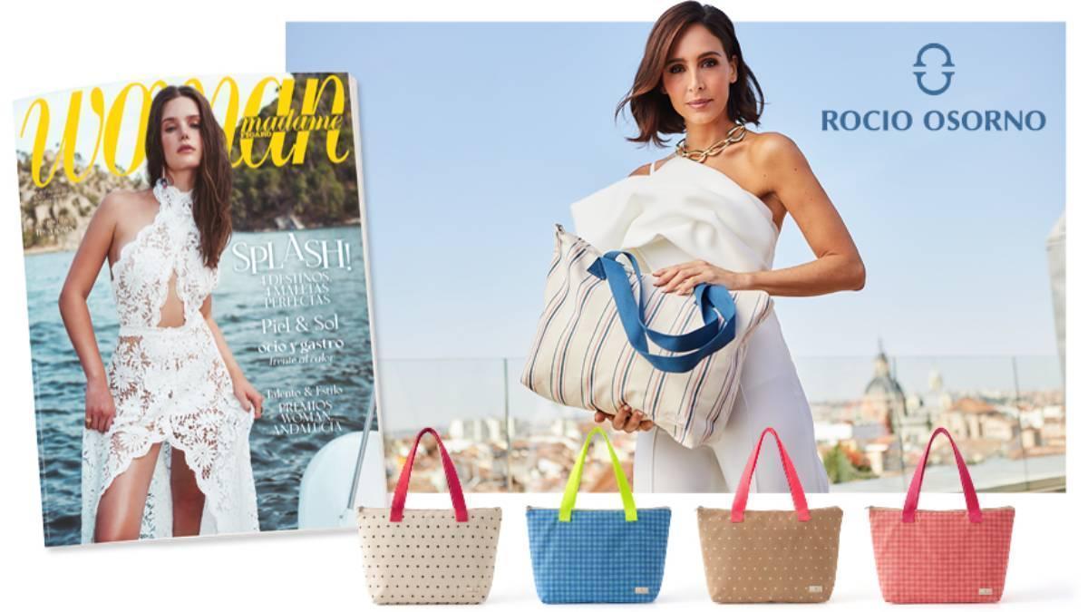 Los bolsos del verano diseñados por Rocío Osorno para el número de agosto de la Revista Woman