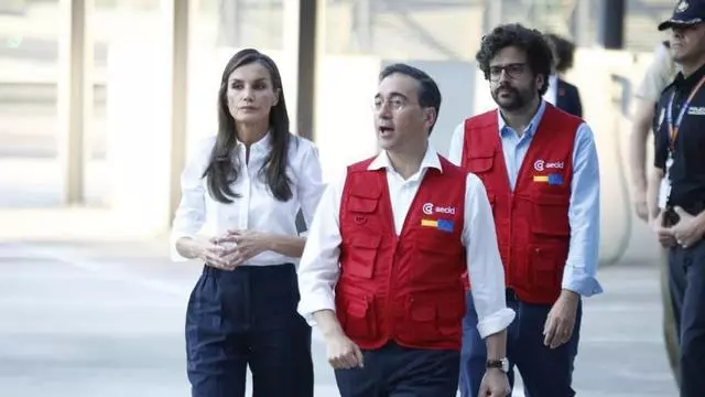 La reine Letizia fait ses adieux à l'équipe médicale et aux volontaires en voyage au Venezuela : "La société espagnole vous remercie"