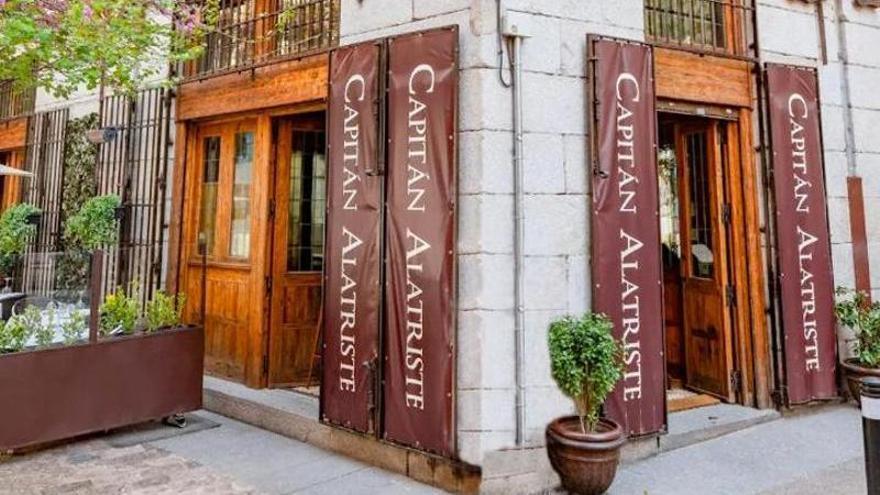 La taverne du capitaine Alatriste, la préférée d'Arturo Pérez-Reverte et Florentino Pérez