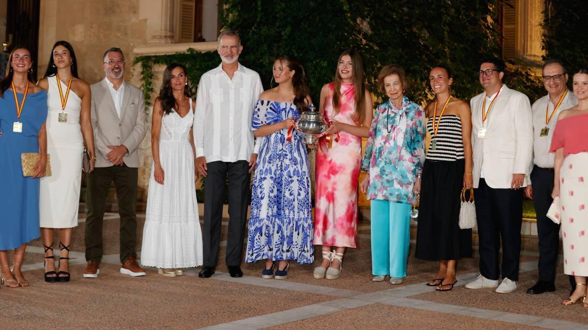 Les anecdotes de la réception à Marivent : Rafa Nadal, la langue des signes et la Coupe de la Reine de Volleyball