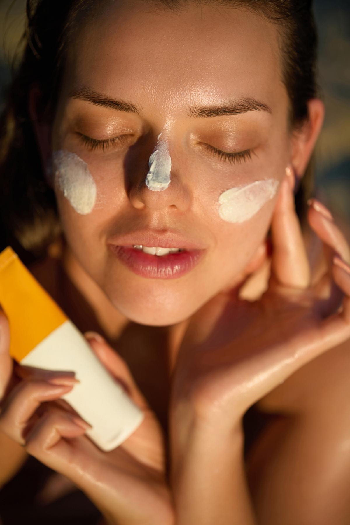 Crème solaire visage