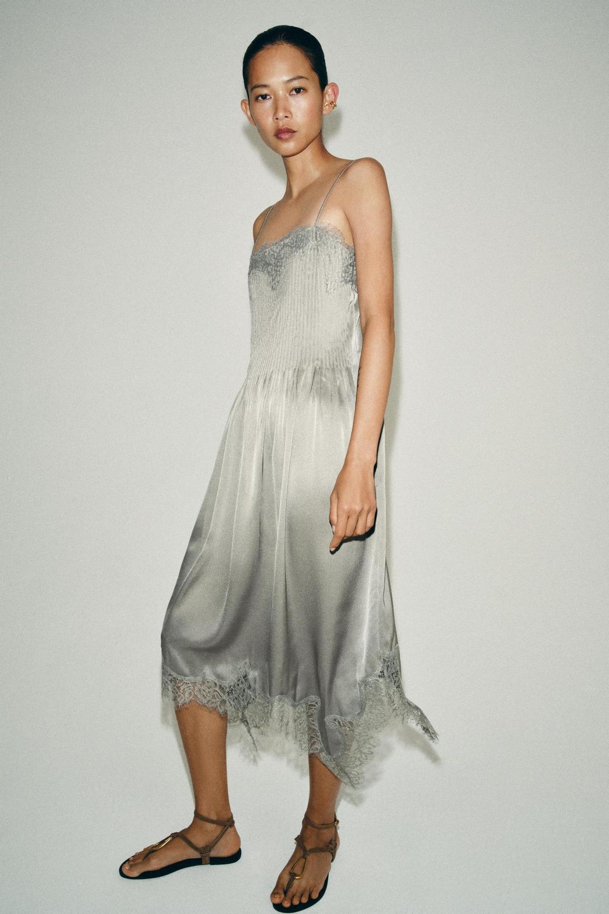 Robe lingerie 'bohème'