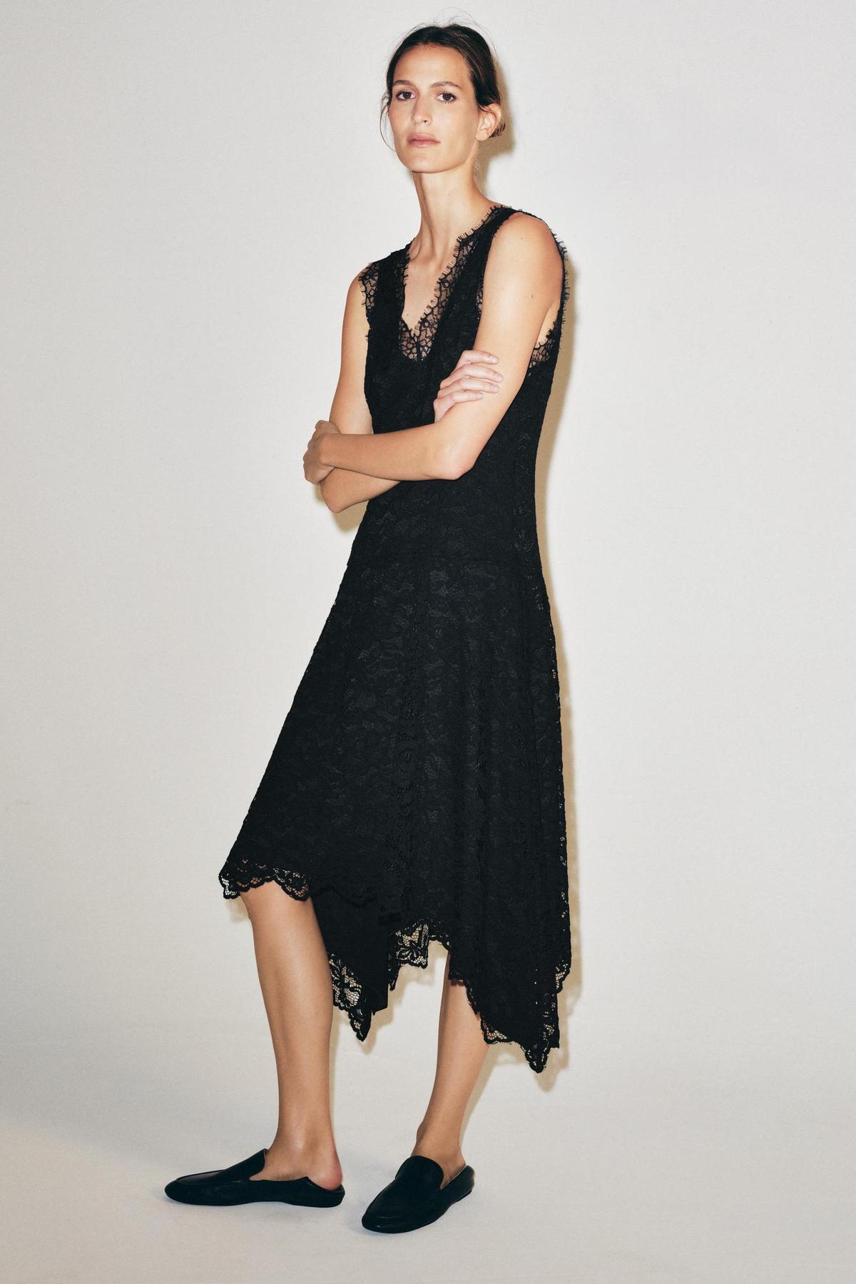 Robe lingerie 'bohème'