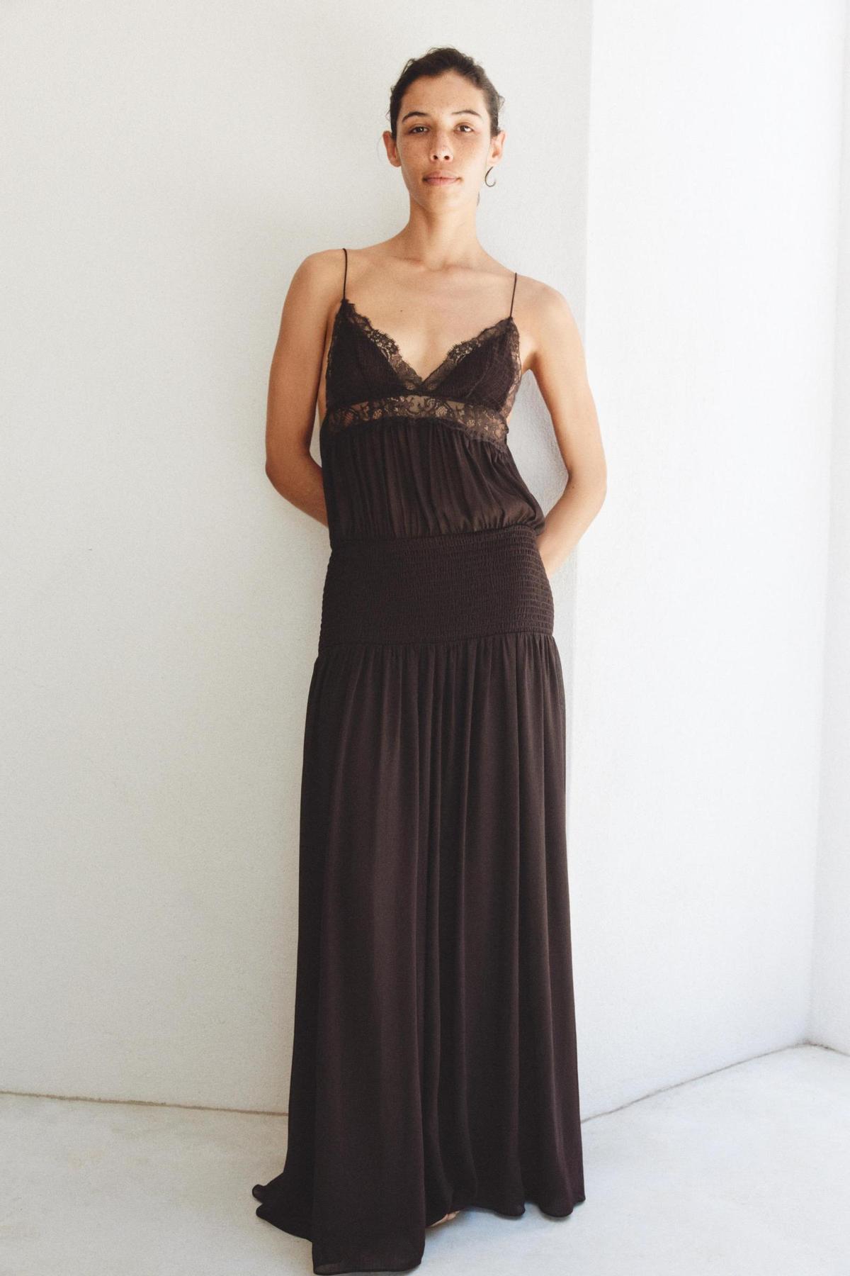 Robe lingerie 'bohème'
