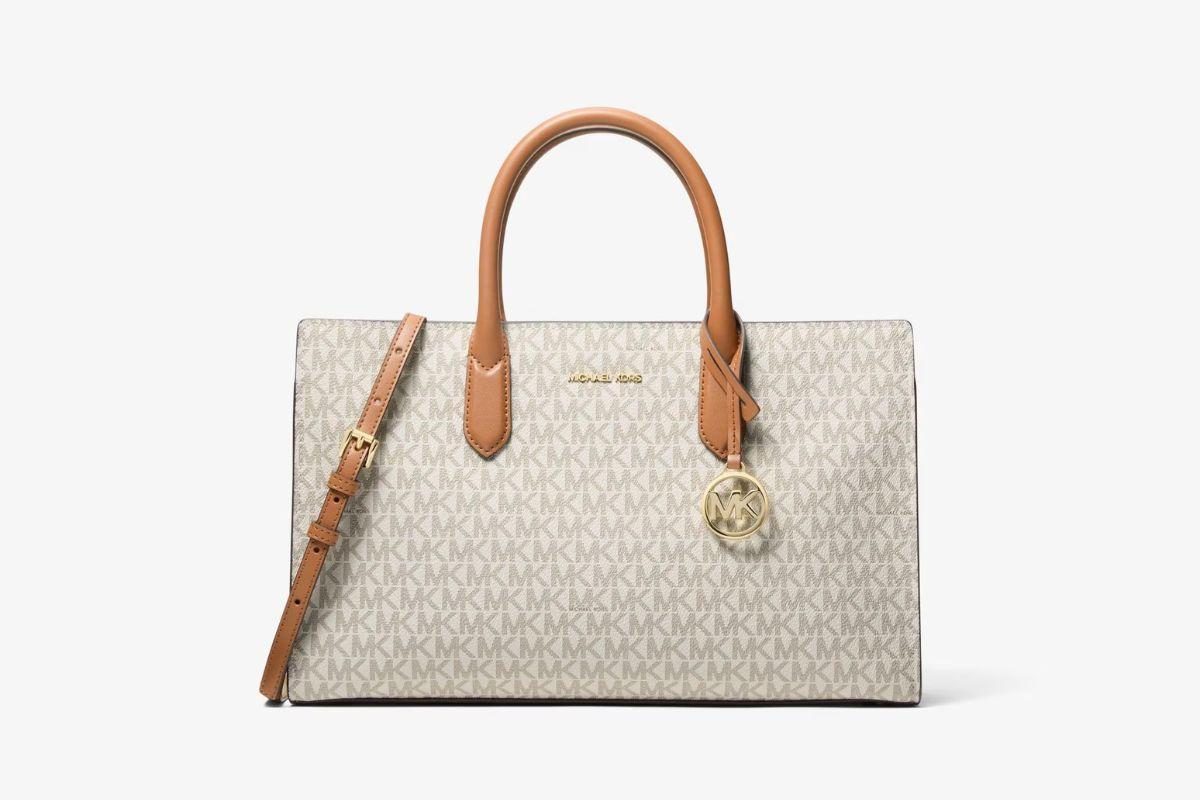 Sac bandoulière femme Scarlett Satchel moyen avec logo