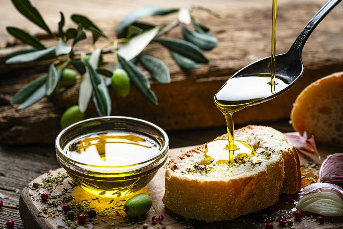 Pain grillé à l'huile d'olive