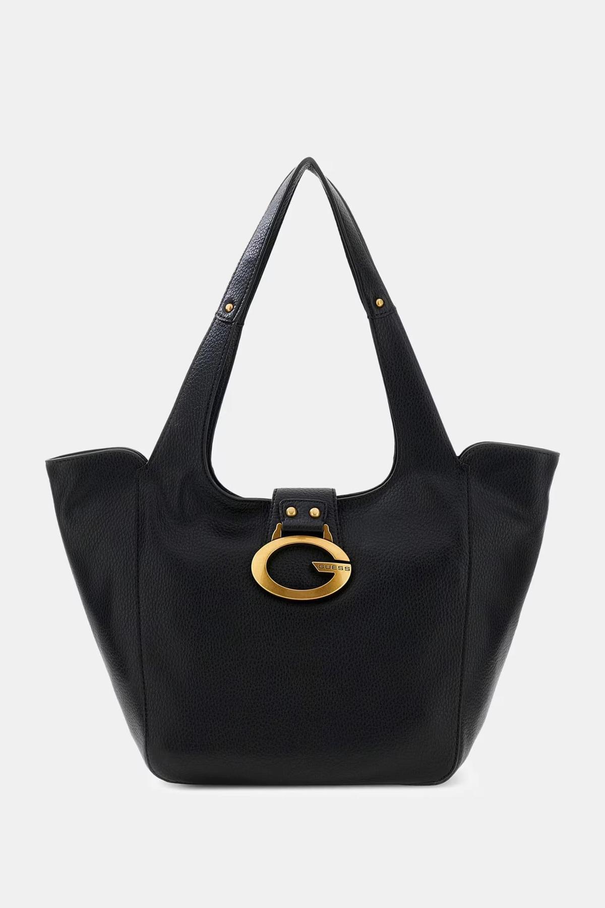 Sac en cuir noir