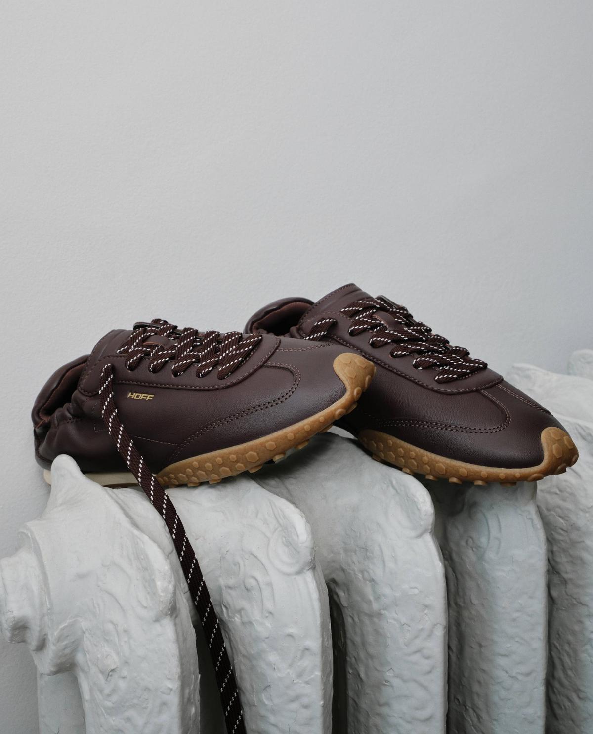 Chaussons en cuir souple