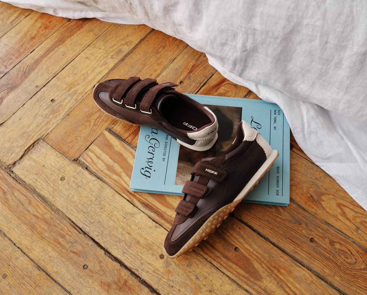 Chaussons en cuir souple