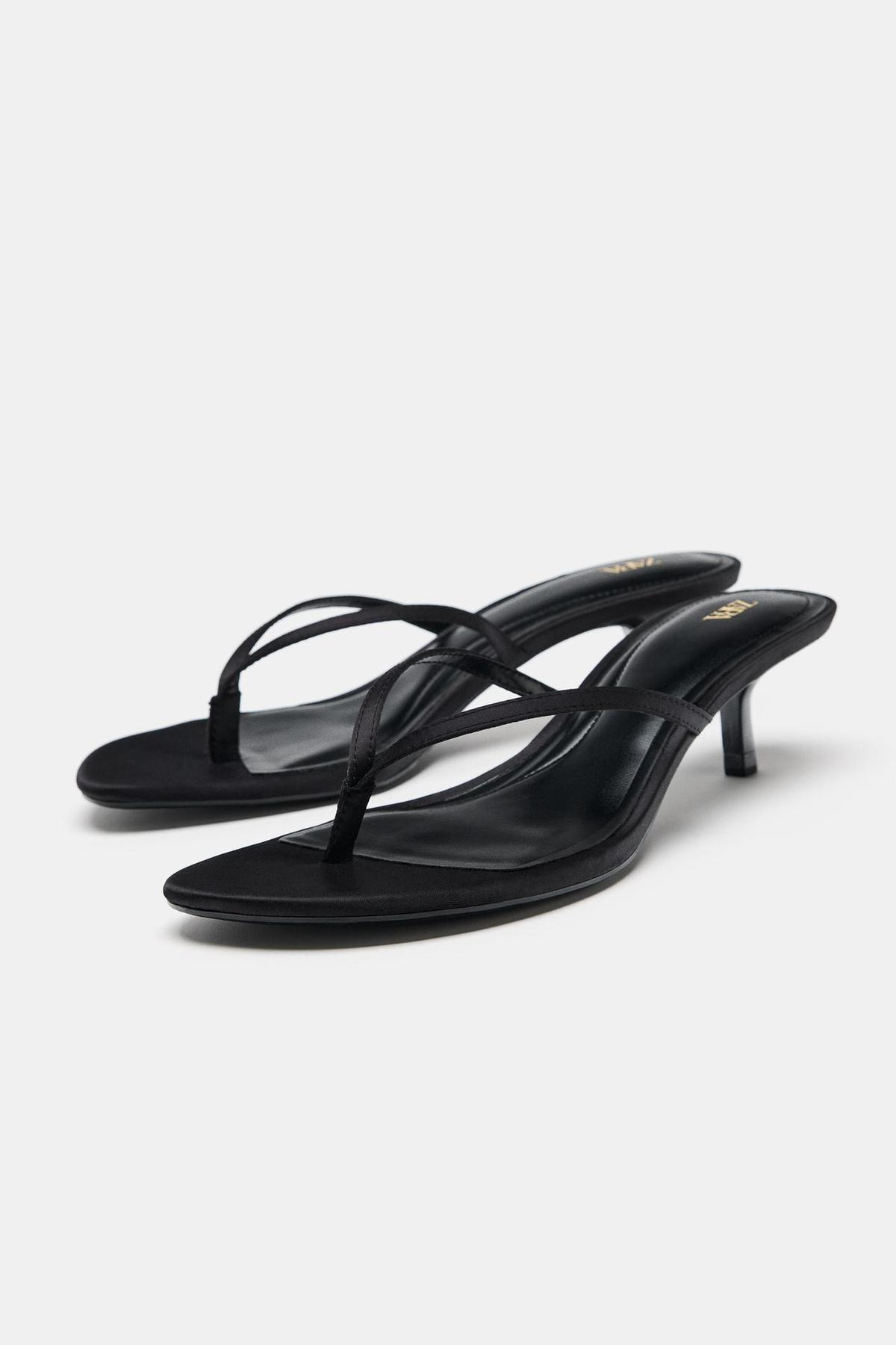 Sandales à petit talon