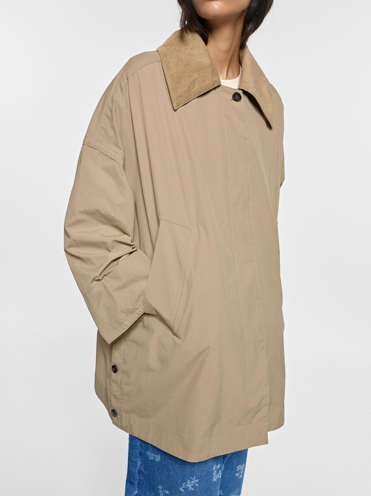 Veste trench beige