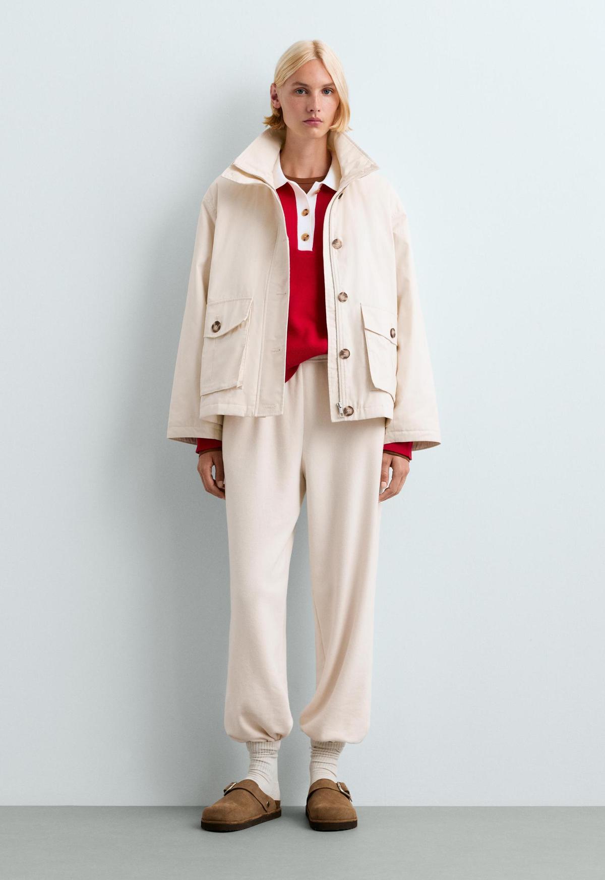 Parka blanche