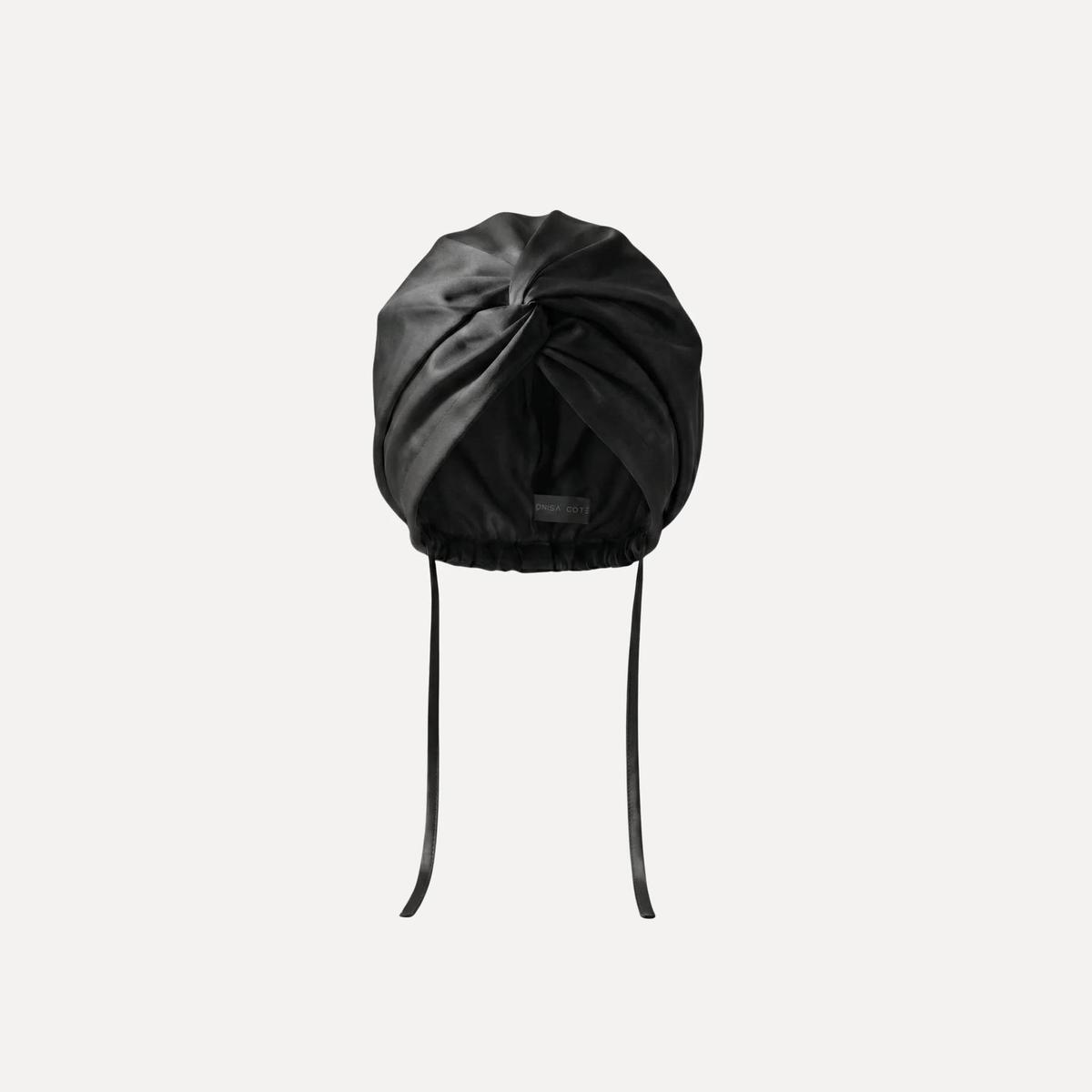 Chapeau anti-frisottis en soie de mûrier