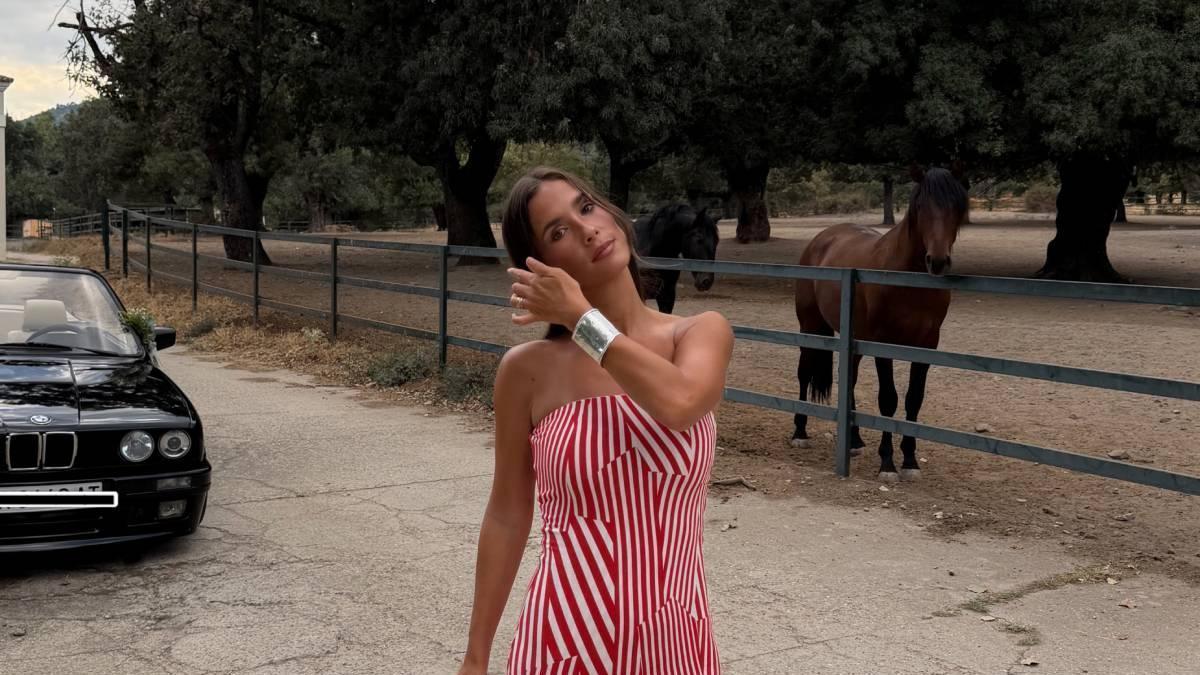 El vestido de invitada de María Pombo que adoran las pijas madrileñas