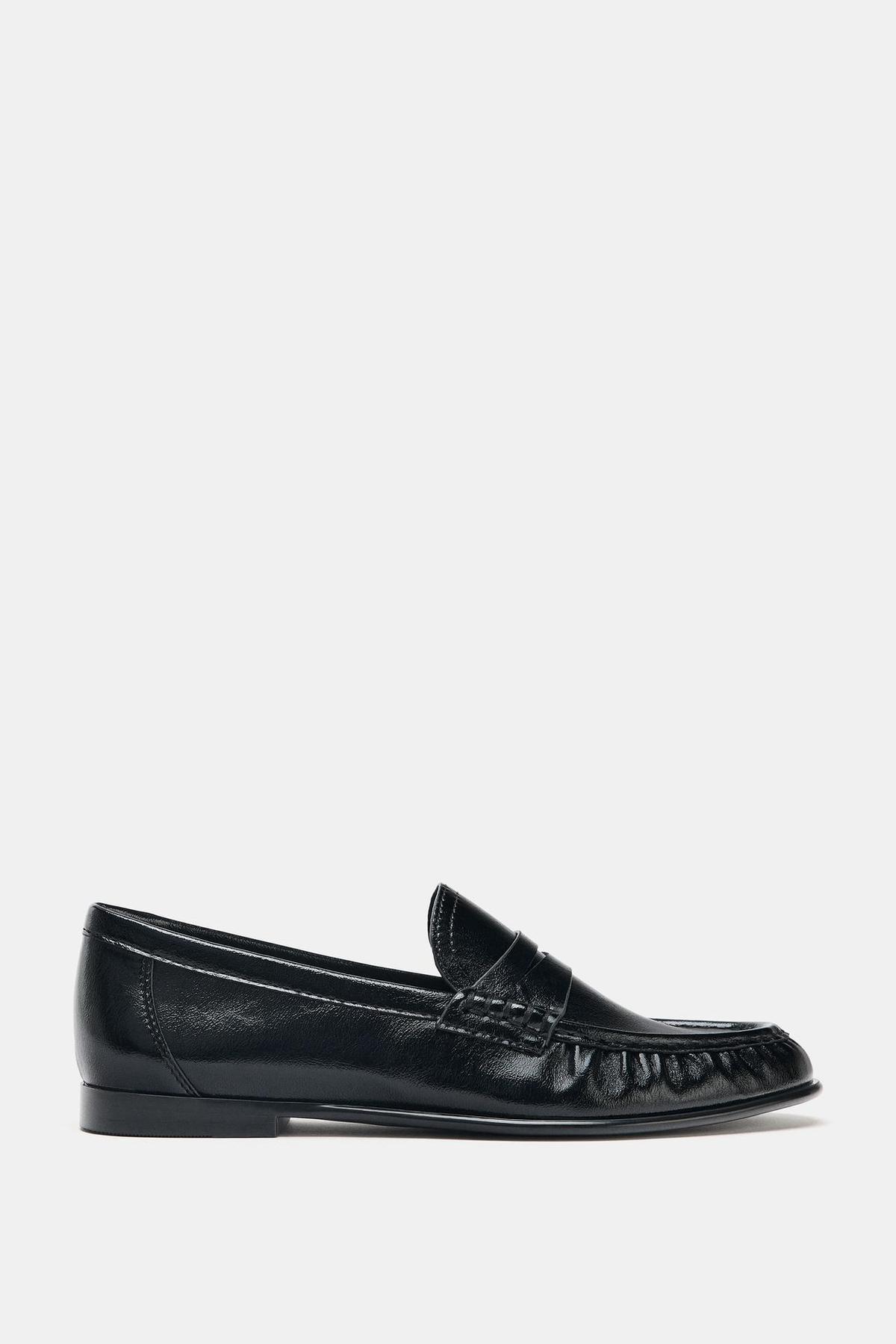 Mocassins froncés doux